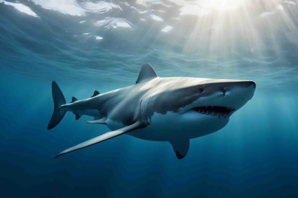 大白鯊，Carcharodon carcharias